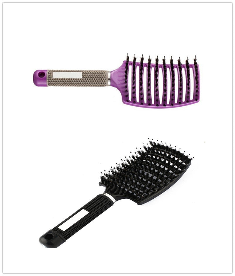 Hairbrush Anti Kit Brushy Women Detangler Hair Brush Bristle Nylon Scalp Massage Teaser Hair Brush Comb Hairbrush Anti Kit Brushy Women Detangler Hair Brush Bristle Nylon Scalp Massage Teaser Hair Brush Comb